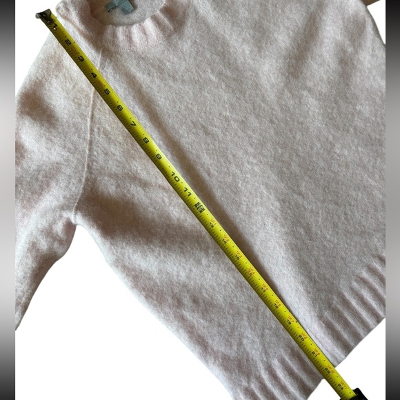 COS Soft Pink Crew Neck Wool Blend Sweater - Picture 10 of 10